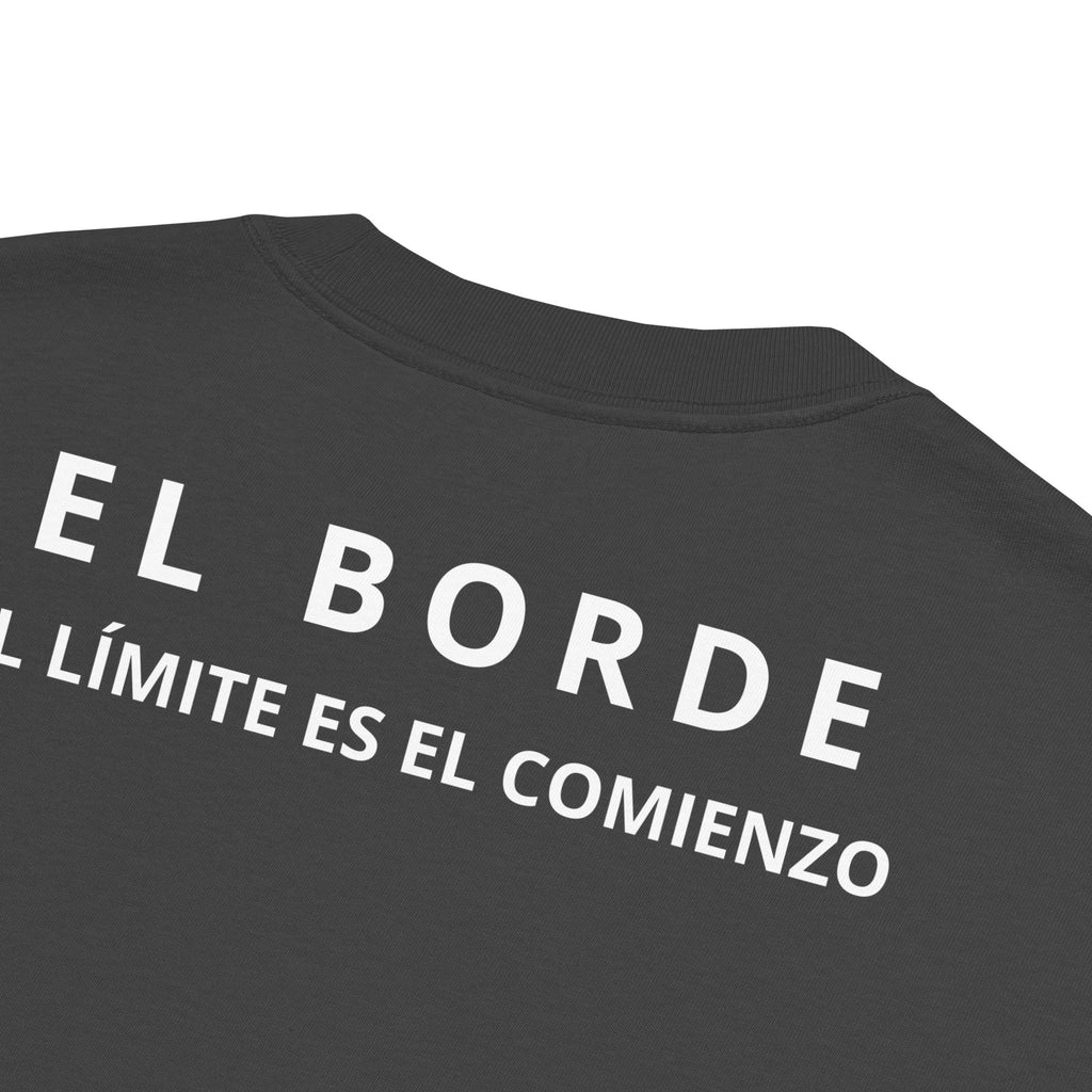 Camiseta Oversize Core Límite Negra – EL BORDE
