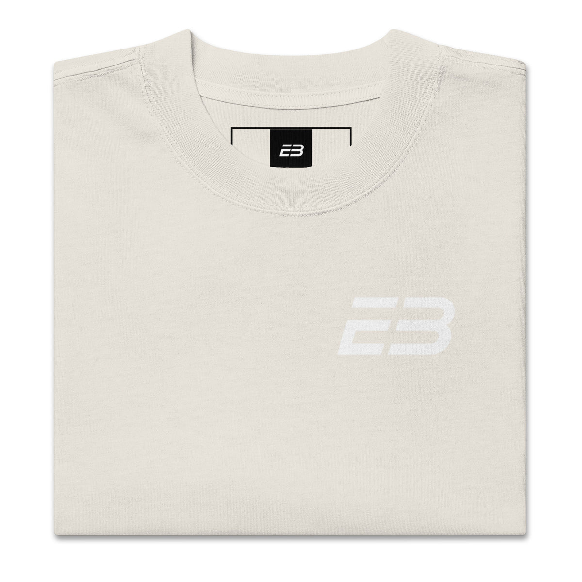 Camiseta Oversize Core Límite Crema – EL BORDE