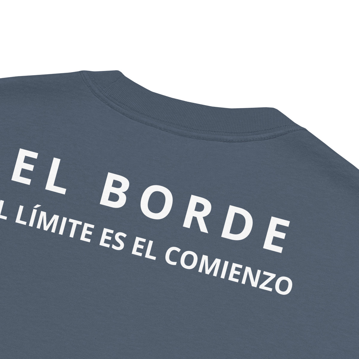 Camiseta Oversize Core Límite Azul – El Borde