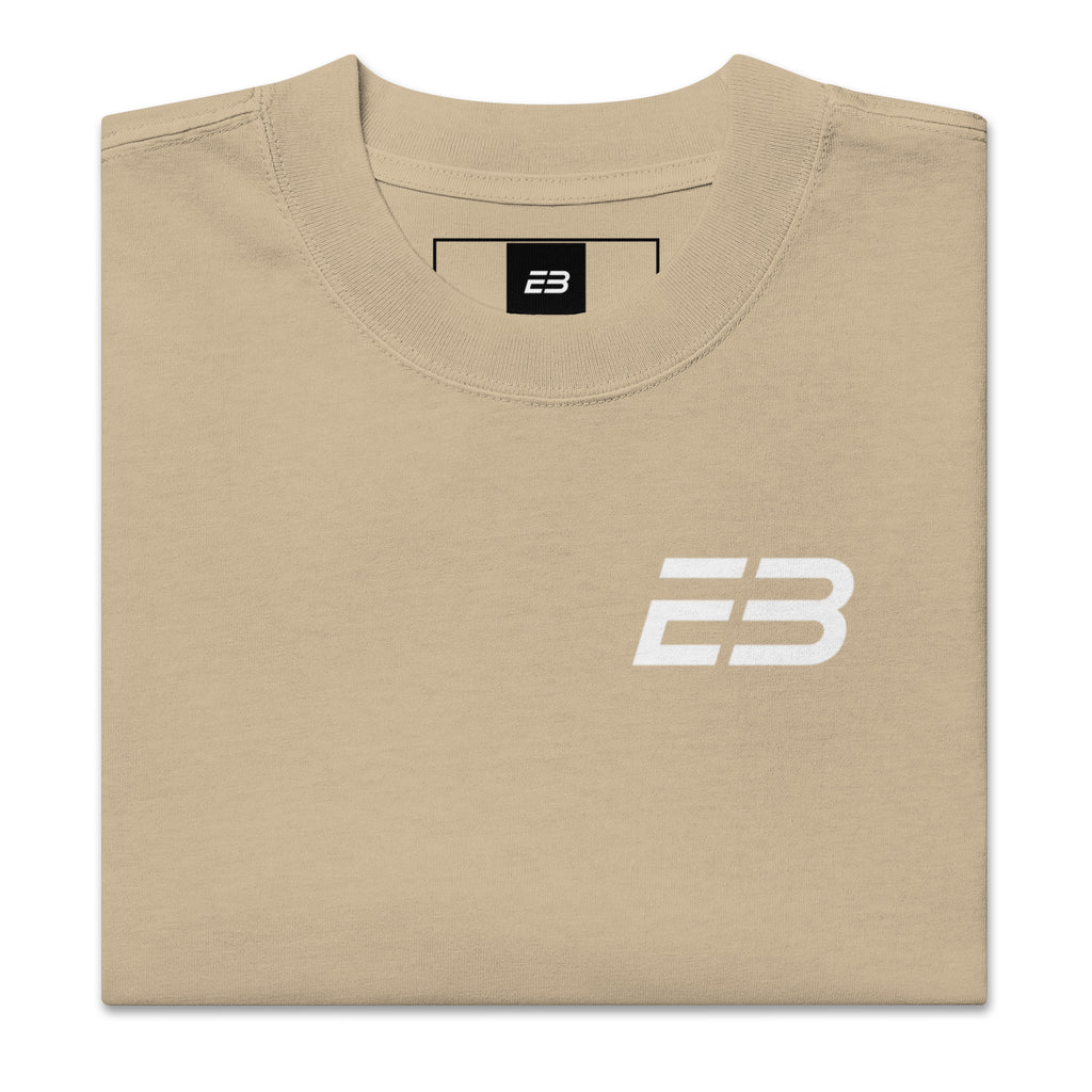 Camiseta Oversize Core Límite Arena – EL BORDE